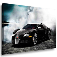 Bugatti Veyron Leinwandbild /AK Art Bilder Mehrfarbig Kunstdruck XXL a39 Auto