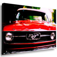 Ford Auto Leinwandbild LaraArt Bilder Mehrfarbig Wandbild TOP XXL
