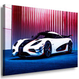 Koenigsegg Leinwandbild AK Art Bilder Mehrfarbig Wandbild TOP AUTO XXL