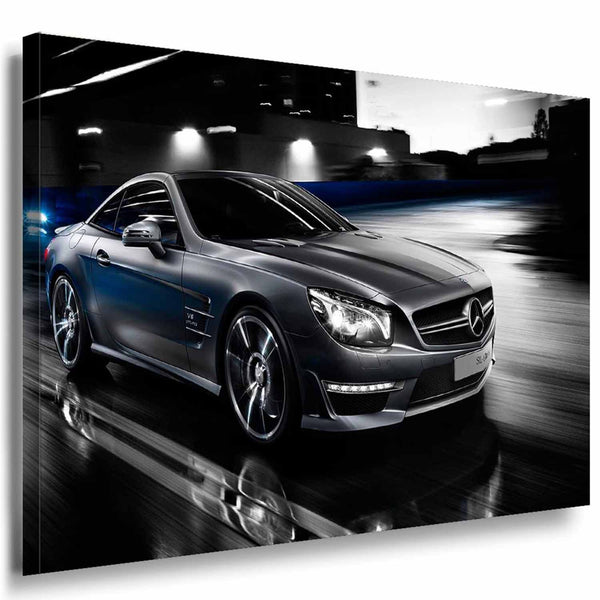 Mercedes Benz SLK Leinwandbild LaraArt Bilder Kunstdruck Auto