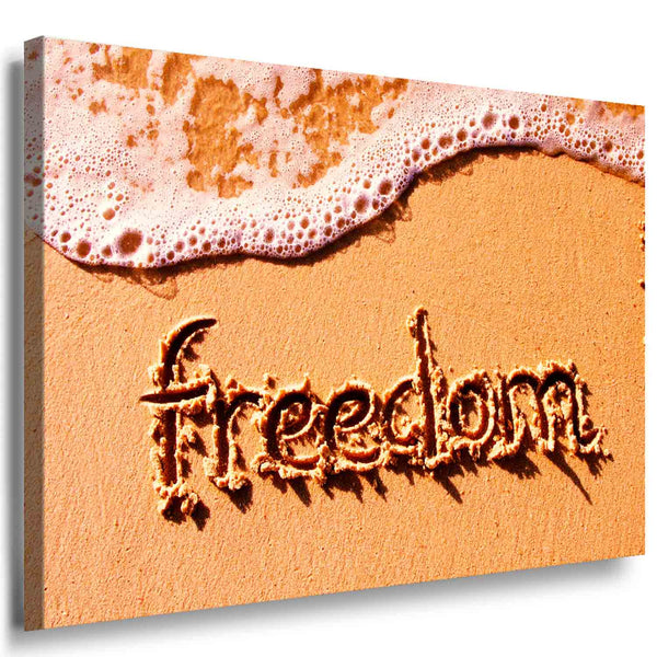 Freedom Leinwandbild AK Art Bilder Mehrfarbig Wandbild Made in Germany TOP XXL