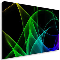 Lichtspiel Leinwandbild / Abstrakt AK Art Bilder / Leinwand Bild + TOP XXL