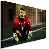 Ronaldo Sport Leinwandbild AK ART Wanddeko Wandbild Made inGermany TOP XXL