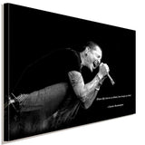 Chester Bennington Linken Park AK ART Leinwandbilder Kunstdruck Wandbild TOP XXL