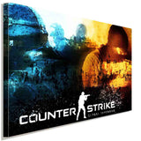 Counter Strike Global Offensive Leinwandbild AK Art Studio Wanddeko Wandbild XXL