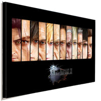 Leinwandbild FINAL FANTASY XV AK ART Kunstdruck Wandbild Wanddeko Mehrfarbig XXL