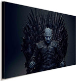 Game of Thrones Nachtkönig II Leinwandbild AK ART Kunstdruck Wandbild Wanddeko