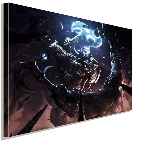 Draenei Hearthstone Curse of Naxxramas AK Art Bilder| Kunstdruck Leinwandbilder