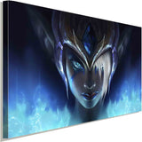 League of Legends Morgana Leinwandbild AK ART Wanddeko Wandbild Kunstdruck XXL