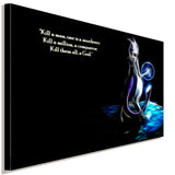 Pokemon GO Mewtu Mewtwo 2 Leinwandbild AK ARTBilder Wanddeko Wandbild Kunstdruck