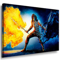 Prince of Persia Leinwandbild AK Art Bilder Mehrfarbig Wandbild TOP GESCHENKIDEE