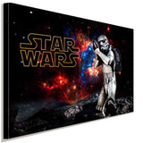 Star Wars Galaxie Stormtrooper Leinwandbild AK ART Bilder Wanddeko Wandbild TOP