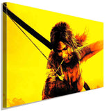 Tomb Raider Leinwandbild AK Art Bilder Wanddeko Wandbild Premium Kunstdruck XXL