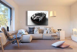 Lamborghini Sport Silber Speed Leinwandbild / AK Art Bilder / Mehrfarbig + Auto