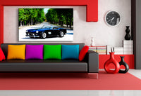 Ferrari 250 Auto Leinwandbild AK Art Bilder Mehrfarbig Wandbild Auto