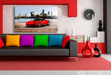Ferrari 480 Auto Leinwandbild AK Art Bilder Mehrfarbig Wandbild TOP XXL Geschenk