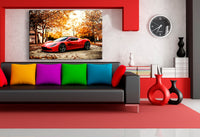 Aston Martin Leinwandbild AK Art Bilder Mehrfarbig Wandbild TOP XXL Geschenk Auto
