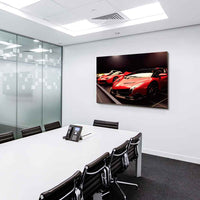 Lamborghini / Ferrari Leinwandbild AK Art Bilder Mehrfarbig Wandbild TOP AUTO