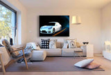 Porsche Panamera Leinwandbild AK Art Bilder Mehrfarbig Wandbild TOP AUTO XXL