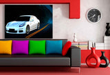 Porsche Panamera Leinwandbild AK Art Bilder Mehrfarbig Wandbild TOP AUTO XXL