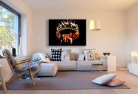 Game of Thrones Leinwandbild AK Art Bilder Mehrfarbig Wandbild Made in Germany