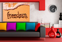 Freedom Leinwandbild AK Art Bilder Mehrfarbig Wandbild Made in Germany TOP XXL