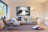 Finger Vater Kind Leinwandbild / AK Art Bilder / Leinwand Bild + Mehrfarbig TOP