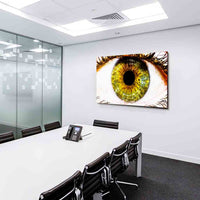 Auge green eye Leinwandbild AK Art Bilder Mehrfarbig Wandbild TOP XXL Kunstdruck Abstrakt