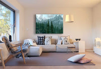 Skyrim Berge Wald Leinwandbild AK Art Studio Wanddeko Wandbild Kunstdruck XXL