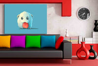 League of Legends Poro Leinwandbild AK ART Wanddeko Wandbild Kunstdruck Geschenk