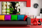 Joker Leinwandbild LaraArt Bilder Mehrfarbig Wandbild FANART XXL WANDDEKO