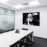 Star Wars Stormtrooper Leinwandbild AK ART Bilder Schwarz-Weiss Wandbild