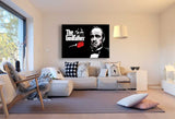 Godfather Der Pate Leinwandbild AK ART Bilder Mehrfarbig Wandbild Kunstdruck