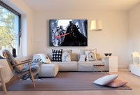 Star Wars Darth Vader Stormtrooper Leinwandbild AK ART Wanddeko Wandbild TOP XXL