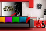 Star Wars Darth Vader Laserschwert Leinwandbild AK Art Studio Wanddeko Wandbild