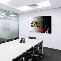 Star Wars Darth Vader Laserschwert Leinwandbild AK Art Studio Wanddeko Wandbild