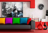 Batman Game Abstrakt Leinwandbild AK Art Bilder Leinwand Bild Mehrfarbig TOP XXL