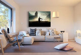 Dark Souls Warrior Battlefield Leinwandbild AK ART Bilder Wanddeko Wandbild TOP