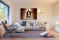 Hitman Game Feuer Leinwandbild / LaraArt Bilder / Leinwand Bild + Mehrfarbig +