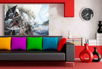 Assassins Creed Pirat Schiff Leinwandbild / AK ART / Leinwand Bild +TOP Geschenk