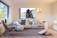 GTA Biker Shotgun Leinwandbild / AK ART Bilder / Leinwand Bild + Mehrfarbig ...