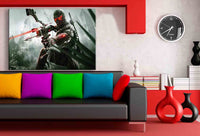 Crysis Soldat Game Leinwandbild / AK Art Bilder / Mehrfarbig + Kunstdruck XXLTOP