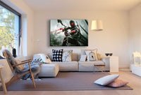 Crysis Soldat Game Leinwandbild / AK Art Bilder / Mehrfarbig + Kunstdruck XXLTOP