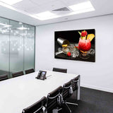 Cocktail Eis Frucht Leinwandbild AK Art Bilder Mehrfarbig Kunstdruck Wandbild