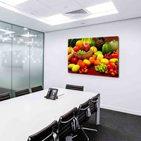 Früchte & Gemüse Leinwandbild LaraArt Bilder Mehrfarbig Wandbild