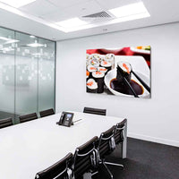 Sushi Leinwandbild AK Art Bilder Mehrfarbig Kunstdruck XXL Wandbild Wanddeko TOP
