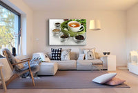 Tee Jasmin Leinwandbild AK Art Bilder Mehrfarbig Kunstdruck XXL Wandbild TOP
