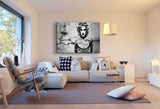 Marilyn Monroe Leinwandbild AKArt Bilder Mehrfarbig Wandbild Wanddeko Kunstdruck