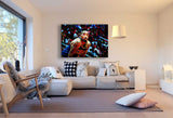 Jr Smith Basketball Cleveland Cavaliers NBA Leinwandbild AK Art Bilder Mehrfarbi