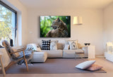 Gepard Dschungel Leinwandbild AK Art Bilder Mehrfarbig Kunstdruck XXL Wandbild